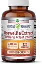 Amazing Formula Boswellia Extract Turmeric ja Tart Cherry 2400 mg Kasviskapselit ...