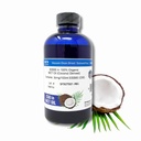 SES Research C60 Organic MCT Oil Coconut Derived - 99.99% Carbon60 - Antioksidantti Nootropic Supplement - For Longevity - Sleep - Energy & Immuniteetti 4Oz