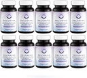 Valaistus Advance White Active Glutatione Complex - Max annos 900 mg Glutatione 6X tehosteet, ALA & NAC - Anti-aging ihon kirkkaus täydentää - 60 kapselia x 10 pullot
