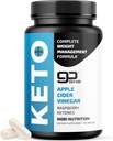 Keto pillereitä omenaviinietikka, Äiti & BHB 1000 mg GoBHB eksogeeniset ketonit ja vadelmaketonit aineenvaihduntaa varten, Ketoosi & ACV Keto ruokavaliota Tuki ... Gluteeniton lisäravinteet 60 kapselia