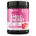 Optimum Nutrition Amino Energy - Pre harjoitus Green Tea, BCAA, Aminohapot, Keto Friendly, Green Coffee Extract, Energy Powder - Watermelon, 65 Tarjoilut (Pakkaus toukokuussa Vary)