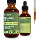 Voikukka juuri 4 fl oz Liquid Extract - Luonnollinen kasviperäisten täydentää puhdistus, Ruoansulatuskyky & Immuniteetti - Organic Taraxacum officinale - Perheen koko - Korkea teho Drops - 90 päivän toimitus