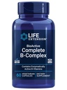 Life Extension BioActive Complete B-Complex, Heart, Brain ja Hermo tuki, terve energia, aineenvaihdunta, täydellinen B Complex, 60 kasvissyöjä kapselia