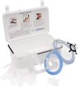 Primacare KC-1010 CPR Rescue Mask Resuscitation Kit for Adult & Child with One-Way Valve Mouth to Mouth for Additional Happi] Wall Mount / Carry tapauksessa Mukana