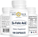 Bio-Tech Pharmacal B6-Folic Acid, 100 kapselia 