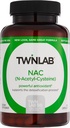 Twinlab N-asetyylikysteiini (Nac) - Antioksidantti täydentää miesten ja naisten - 600 mg, 60 kapselia