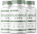 SPRESSO (3 pakkaus) Gluconull kapselit, Gluco Null Glyco Optimizer, Gluco Null Natural Blood Alves Cleaner, Gluconull for Natural Health (180 kapselia)