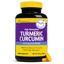 InnovixLabs Turmeeric Curcumiini mustapippuriuute - korkea imeytyminen Turmeeric ja Curcumiini täydentää BioPerine, C3 reduct & C3 Complex - 100 Time Release Tabletit