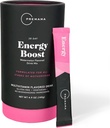 Prema Energy Boost kaikissa raskauden vaiheissa, kofeiiniton, stimulantti-vapaa energia, gluteeniton, kasvissyöjä, Watermelon Flavor, 28 Single Serve Packets
