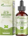 Naturments Oregano Oil Drops for Immuun Support & Gut Health. Vegaani, muu kuin GMO, sokeriton ja gluteeniton luomu Wild Mediterranean Oregano Oil with Organic Extra Neitsyt Olive Oil - 1 Fl Oz 30 Ml