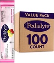 Pedialyte Electrolyte Powder Packetit, mansikkasitruuna, nesteytys Drink, 100 yhden sertin jauhepakkaus