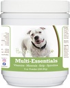 Terveet rodut Pit Bull, valkoinen, Multi-Essentials jauhe koirille - ihanteellinen täydentää vitamiineja, Minerals & antioksidantteja koirallesi - 8 oz