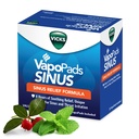 Vicks VapoPads Sinus Relief Formula - Vapor Pads Refill for Vicks Kosteusaineiden ja höyry-inhalaattorien, Scent Pads for Sinus Congestion and Chroat Irritation, 20-Pack, Box Color May Vary