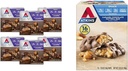 Atkins Pecan Caramel Clusters 60 Count, Caramel Chocolate Nut Roll Välipala Bar 16 Count