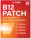JJ CARE B12 Patch (Pack of 30), Self-Adhesive Natural Blend Upday B12 Energy Patchs, 1 kuukausi tarjonta