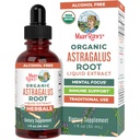 MaryRuth Organics Astragalus Root, Sugar-free, USDA Organic, Astragalus Extract for Immunosupport and Focus, Herbal Liquid Drops, non-GMO, Vegan, 1 Fl Oz