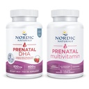 Nordic Naturals Prenatal Starter Pack - Prenatal DHA ja Prenatal Multivitamiini Tabletit