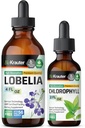 BIO KRAUTER Lobelia Tincture 4 Fl. Oz. & klorofylli Tincture 2 Fl. Oz.