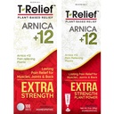 MediNatura T-Relief Extra Strength Pain Relief Arnica +12 Plant-Based Pain Relievers 100ct T-Relief Extra Strength Pain Relief 3oz Cream Bundle