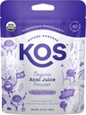 KOS USDA Organic Acai Powder, makeuttamaton Superfood - Natural Antioxidantti, Acai Berry for Smoothies ja Bowls - Polyphenol Abundant, Gluteeniton, Ei-GMO, Ilmasto Friendly resealable Bag, 40 tarjoilut