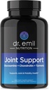 DR. EMIL NUTRITION-yhteisapuliite - Yhteinen täydennysosa glukosamiinikrondroittiinin, MSM & Turmericin kanssa - Miesten ja naisten liikkuvuutta ja epämukavuutta koskeva yhteinen terveysliite* (60 kapselia)
