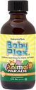 NaturesPlus Animal Parade Baby Plex, Natural Orange Flavor - 2 fl oz, pakkaus 2 - Liquid Multivitamiini imeväisille ja pikkulapsille - Sokeriton, Gluteeniton - 120 Tarjoukset yhteensä