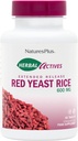 Natures Plus Herbal Actives Red Yeast Rice Extended Release 600 mg - 60 tablettia, pakkaus 2 - Tukee General Well-Being - Kasvisruokaa, Gluteeniton - 120 Tarjoukset yhteensä