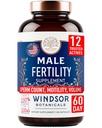 Mies hedelmällisyys täydentää Maca Root - Miesten terveys käsite hedelmällisyys Prenatal vitamiineja Plus luonnon uutteet - Prenatal hedelmällisyys täydentää miesten - 3. puolue testattu - 120 kapselia, 2 kuukausi