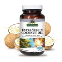 Nature's vastaus Ekstra Neitsyt Kookosöljy Softgels Organic Coconut Oil Multi-Purpose ei-GMO Ihanteellinen hiusten ihon Kosteuttaja (Pack of 2)