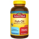 Luonto Made Fish Oil Omega 3 Lisäravinteet, 1200 mg Softgels, Omega 3 Fish Oil for Healthy Heart Support, 230 Softgels, 115 Day Supply