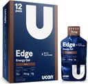 UCAN Edge Energy Gel Shots, Mocha + kofeiini (12, 2 Ounce Packets) Running, Harjoitus, Kuntoilu, Pyöräily, Crossfit 