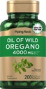 Piping Rock Oil Softgel Kapselit 4000 mg ... 200 pilleriä... Kasviperäisiä uutteita...