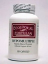 Ekologiset kaavat - Hypomultiple ilman Cu/Iron 120 caps