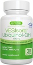 Igennus Advanced VESIsorb Ubiquinol 100mg 30 Softgels, 600% Hyötyosuus, Nopeasti toimiva vesi-liukoinen Coenzyme Q10 Täydennys energia- ja sydän, 1-Kuukauden tarjonta