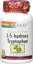 Solaray Taattu teho L-5-HTP + B 6 & C 100 mg kapselit, 30
