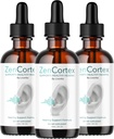 LIVORKA ZenCortex Drops, neste täydentää korvan terveys, tukee tervettä kuuloa - 3 pulloa (90 päivän tarjonta) - pakkaus 3
