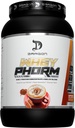DRAGON PHARMA Whey Protein Blend, Fast Imeytyminen, Gluteeniton, 100% Whey Protein, WheyPhorm, Maksimoi Recovery, Great Masting, 25 Grams of Protein (26 tarjoilua, Cappuccino)