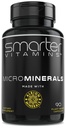 15 mg Sinkki Glycinate Albion® 6 Essential Trace Bisglysinate Minerals, Mangaani, Boron, Kromi, Seleeni, Molybdeeni Supplement, 90 Plant-Based Vegan Kapselit