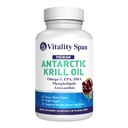 Krill Oil Omega 3 Astaksantiinikoliini DHA EPA, Superior Imeytyminen, Extra vahvuus, Ei kalaöljy Jälkimaku, Heavy Metal Tested, Pienikokoinen Softgels, 500mg
