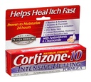 Cortizone 10 Intensive Parannus Formula Itch Cream, 1 Aunce kukin, 6 pakkaus