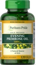 Puritaanit Ylpeys Ilta Primrose Oil 1000 Mg Gla, 120