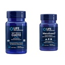 Life Extension Super Ubiquinol CoQ10 Heart Health Cellular Energy 60 Softgels & Macuguard Ocular Support Lutein Zeaksantiini Saffron Astaksantiini Eye Health 60