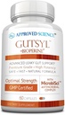 Hyväksytty Science® Gutsyl - Vuotava Gut Supplement - Suojaa GI Tract Aloe Vera, Marshmallow juuri, lakritsi, ja liukas jalava - Sisältää prebiootti ja bioperiini - 60 kapselia