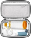 RELSOCO Carrying Case astma inhalaattori lapsille ja aikuisille,Inhalaattori Spacer Travel Case laite, mask ja muut tarvikkeet (Asia vain)