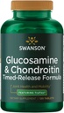 Swanson Ajallinen-Julkaisu Glukosamiini & Chondroitin Sulfate 750/600 Milligramma 120 Tabs