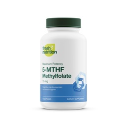 L Methylfolate 15mg - Maximum Potency - Aktiivinen B9-vitamiinin ylivertainen biologinen hyötyosuus - 5-MTHF Methyl Folate for Mood, Kognition, Immuniteetti, Kardiovaskulaarinen, neurologinen, Lisääntymisterveys - 60 kapselia
