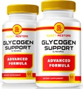NutraRize (Pack of 2 Sweet Restore Glycogen Support, viralliset Glycogen tuki kapselit, Joint Support Formula Reviews (120 kapselia)