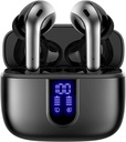 TAGRY Bluetooth kuulokkeet True Langattomat kuulokkeet 60H Totta LED-tehonäyttö kuulokkeet langaton lataus tapauksessa IPX5 vedenpitävä korvanuket Mic TV Smart Phone Kannettava tietokone urheilu