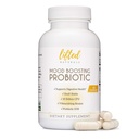 Nostetaan Naturals Mood Boosting Probiotic 30 miljardia PMY - Mood Support Supplement, Prebiootit ja Probiootit naisten ja miesten, Acidophilus Lactobacillus Probiootti, Hylly Vakaa & GMO, 60 kapselia