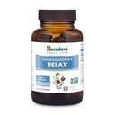 Himalaya Ashwagandha+ Rentoudu, GABA, Holy Basil & Kamomilla rentoutumiseen, rentoutumiseen ja stressin lievittämiseen, vegaaninen, Gluteeniton, 540 mg, 60 kasviskapselia, 1 kuukauden toimitus